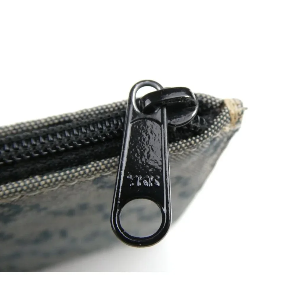 Dooney & Bourke Monogram Navy Black Canvas Wristlet/Clutch - Picture 14 of 16